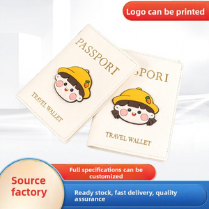 Nuevo Protector de Pasaporte con Diseño de Anime y Dibujos Animados en PU, Éxito de Ventas Transfronterizo, Estuche para Boletos de Avión, Origen China, Disponible en Stock - Product Image 1