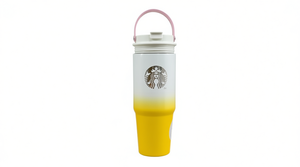 Tumbler in Acciaio Inossidabile Starbucks 30 Oz, Tazza da Viaggio Isolata Sottovuoto con Coperchio, Design Moderno - Product Image 1