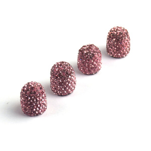 Bouchons de valve incrustés de diamants 15x13mm, bouchons de pneus universels pour voiture avec strass pour la mise à niveau et la personnalisation - Product Image 3
