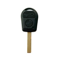 Coque de clé télécommande à 3 boutons avec lame HU92R à 2 pistes pour clé de voiture BMW ancienne