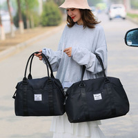 Sac de voyage de sport de grande capacité avec Logo personnalisé, sac de rangement imperméable pour femmes en plein air pour la vente en gros, sacs de sport pliables