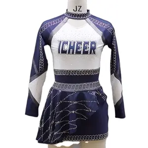 YNQ Sublimation Oversize Cheerleading Uniform Dance Custom Track Suits For Unisex