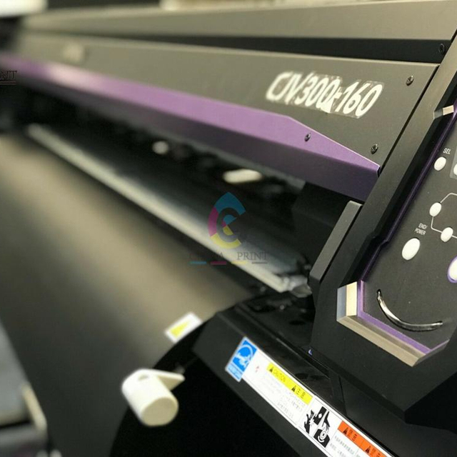 Outdoor Inkjet Printer Mimaki CJV300-160 Printing & Cutting for Poster Flag Vehicle Wrapping Wallpaper