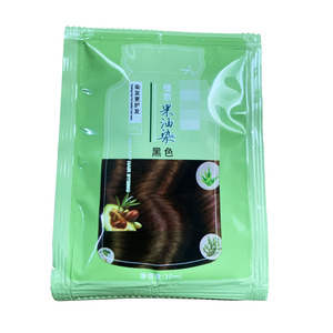 Shampoo colorant pour cheveux [<span class=keywords><strong>Blond</strong></span> <span class=keywords><strong>doré</strong></span> <span class=keywords><strong>clair</strong></span>] - Huile d'argan, avocat et kératine |   Sans ammoniaque | Couverture grise parfaite |   30ml*10 - Product Image 4