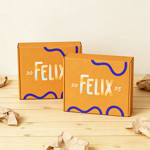 Boîtes d'expédition pliables personnalisées, boîtes à courrier en carton ondulé, emballage cadeau pour les petites entreprises - Product Image 3