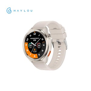 HAYLOU Solar Neo 2 41-43mm Écran tactile AMOLED rond GPS Fréquence cardiaque Suivi du sommeil Bracelet en silicone unisexe Boîtier en aluminium - Product Image 1