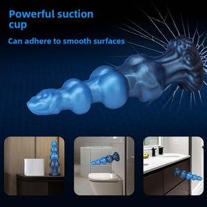 Новая металлическая анальная пробка-игрушка в форме животного, смешанных цветов, унисекс, для мастурбации, мягкая, толстая, полноразмерная модель - Product Image 3