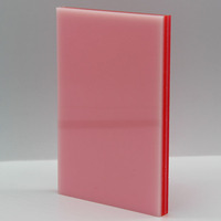 Support de panneau en plexiglas transparent, 2 panneaux de 3mm, sur mesure, Composite en acrylique