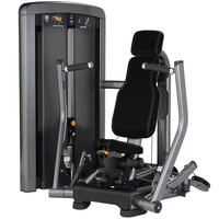 Presse pectorale assise réglable, machine de musculation professionnelle, entraîneur de jambes en acier, équipement de fitness commercial pour salle de sport