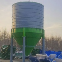 Nuovo Tipo di Silo per Cemento con Connessione a Bullone - Design Modulare Pressofuso, Serbatoi di Stoccaggio Zincati per Stazioni di Miscelazione del Calcestruzzo