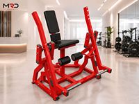Máquina de extensión de piernas ISO-Lateral comercial MRD-SH17 de alta resistencia para entrenamiento de cuádriceps en gimnasios