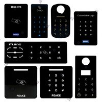 Panneaux PVC/Acrylique/PC sur mesure, étiquettes autocollantes à commande tactile, protections d'écran