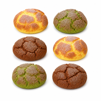 Jouet Squishy Bun Split Top à remontée lente, motif croix dorée, mignon, anti-stress, décoration de bureau, cadeau