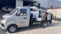 1. Petite plateforme de forage de puits d'eau montée sur camion, 200 m, pour l'approvisionnement en eau des zones rurales en Afrique