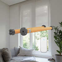 Stores à enroulement électriques intelligents, design minimaliste, en aluminium, commande Wi-Fi intelligente pour chambre et balcon