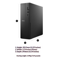 Ordinateur de bureau commercial de marque d'origine Intel Core I3/i5/i7 12e génération 16 Go de RAM 512 Go de SSD GT730-2G Dells QVT1260