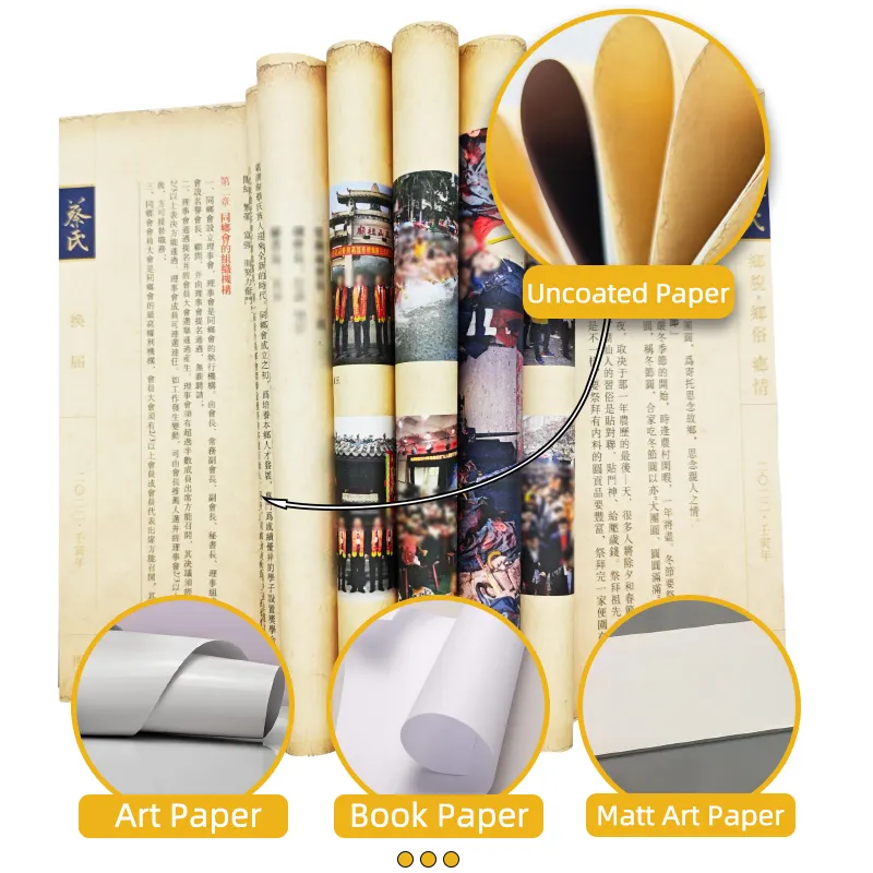 Fabbrica sorgente libri personalizzati stampa libri stampa libro su richiesta libri a colori romanzi d'affari rivista