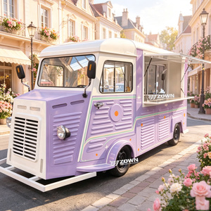 ZOWN Camion de Restauration Ambulante Distinctif avec Comptoir Spacieux pour Stations Alimentaires en Plein Air à Fort Trafic - Product Image 1