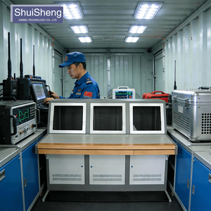 Console à double écran étanche IP68 avec réglage indépendant des écrans, offrant simultanément un graphique radar et l'état du système - Product Image 6