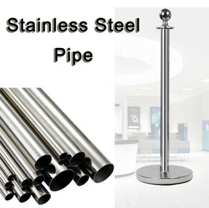 Wedding Supplies Queue Rope Barrier Red Carpet Poles Black Silver Gold <b>Post</b> Stainless Steel Crowd Control Stanchion - Product Image 4