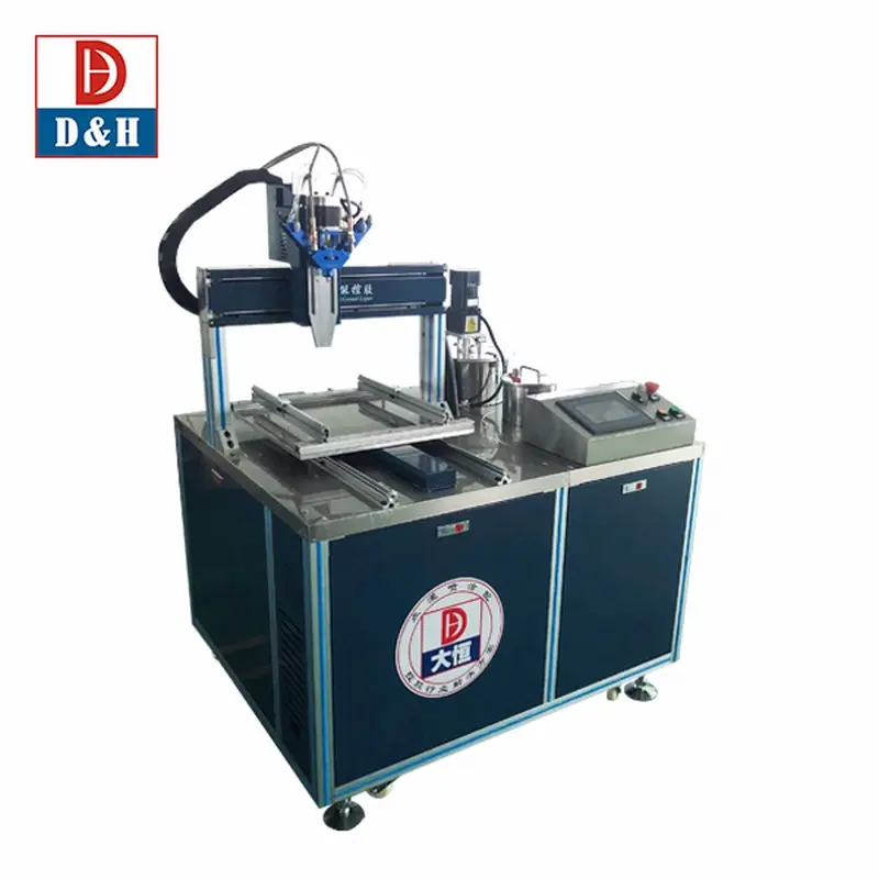 Drie As Lijm Doseren Machine Siliconen Verf Epoxy Pu Uv Pvc Ab Lijm Dome Led Automatische Lijm Doseren Machine