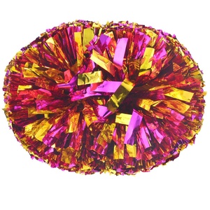 <span class=keywords><strong>Pon</strong></span>-<span class=keywords><strong>pon</strong></span> per Cheerleading Personalizzati, Leggeri, Ecologici e Durevoli, Bicolore, con Manico <span class=keywords><strong>da</strong></span> 6 Pollici, Realizzati in Plastica - Product Image 1