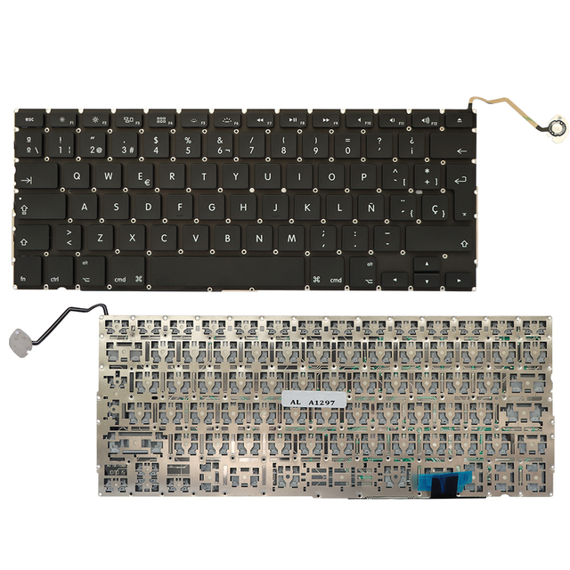 Factory Brand New for APPLE MacBook Pro A1297 17" 2009-2012 US UK Keyboard for Replacement Laptop Keyboard