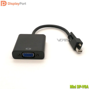 Mini Display Port DP <span class=keywords><strong>Thunderbolt</strong></span> a <span class=keywords><strong>VGA</strong></span> <span class=keywords><strong>Cable</strong></span> adaptador activo Full HD 1080p Negro - Product Image 3