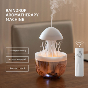 Jellyfish Shape Ultrasonic Aroma Diffuser Humidifier Color Changing Night <b>Light</b> Humidifier For Bedroom <b>Sleep</b> Atmosphere - Product Image 6