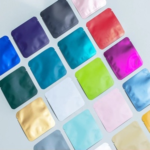 8 x8 ס "מ אלומיניום קטן בשקיות בטפטוף קפה אטטוף נייר הדפסה שקיות קפה זהב מתכתי מותאם אישית לאריזת ממתקים - Product Image 6