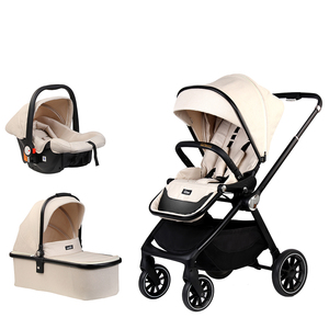 Passeggino 3 in 1 Pieghevole Stile Europeo Multifunzione con <span class=keywords><strong>Seggiolino</strong></span> <span class=keywords><strong>Auto</strong></span> - Offerta Speciale - Product Image 5