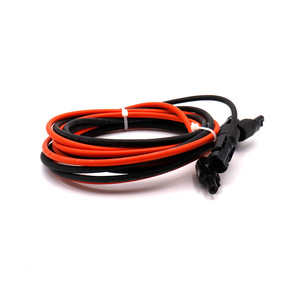 Mc4 Solar Extension Cable 2m Red Black Pv Connector For Solar Panel Battery Inverter - Product Image 3