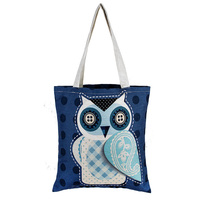 Sac de courses en toile brodée chat, grand prix, fourre-tout de styliste brodé, attrayant, offre spéciale