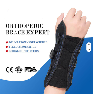 Custom Logo Orthopedic Arm Stabilizer Wrist Thumb <strong>Splint</strong> Breathable Composite Fabric Wrist Brace Adjustment Feature Wrist Wrap - Product Image 4