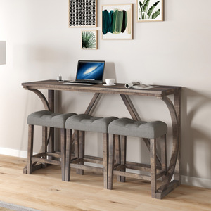 New minimalist wall-mounted <b>bar</b> <b>table</b>, suitable for home, living room, balcony, long <b>table</b>, commercial use, narrow <b>table</b>, and - Product Image 1