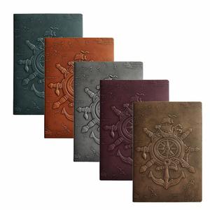 Vintage European Embossed Exquisite Hardcover Leather Journal <b>Notebook</b> A5 Daily Planner Gift - Product Image 1