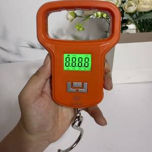 मिनी पोर्टेबल स्केल होम उपयोग इलेक्ट्रॉनिक वजन 50 किलोग्राम हैंडहेल्ड सामान पैमाने उच्च परिशुद्धता एक्सप्रेस स्केल मॉडल ए 09 - Product Image 3