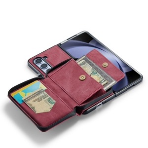 Vente chaude pour Samsung Galaxy <span class=keywords><strong>Z</strong></span> Fold 5/Fold 6 étui de téléphone à écran pliable couverture de portefeuille détachable - Product Image 6