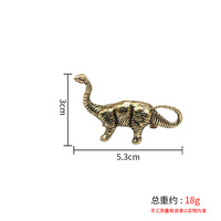 Créativité puissante, dragon volant tendance de Warcraft, style antique en laiton, dragon magique, animaux de compagnie pour le thé, décorations de table, fonte de cuivre
