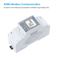 Compteur d'énergie bidirectionnel sur rail DIN Eastron DCM230-2 Série 1000V DC avec RS485 Modbus RTU pour recharge rapide de véhicules électriques