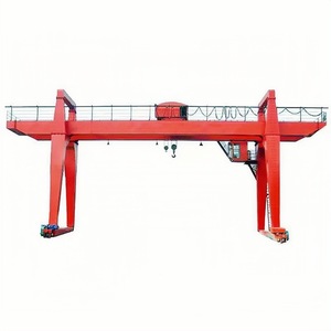 Grue à <span class=keywords><strong>portique</strong></span> extérieure à double poutre robuste de type MG, capacité de 30 tonnes, hauteur de levage de 22,5 m pour les chemins de fer, les aciéries, les carrières - Product Image 4