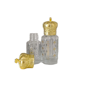 Logo personnalisé Bouteilles en verre de style Dubaï 3ml 6ml 12ml Bouteille vide de <span class=keywords><strong>parfum</strong></span> d'huile essentielle avec bâton en verre et bouchon en métal - Product Image 4