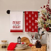 Décoration d'hiver pour la maison, nappe de Noël résistante à la décoloration, douce au toucher, fournitures de table de Noël, OEM disponible, grande quantité, articles ménagers