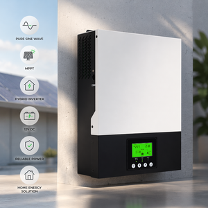 Inversor Solar Meimu <span class=keywords><strong>VM</strong></span> II 1.5K 1.5KW de Alta Frecuencia DC AC, Onda Sinusoidal Pura, >95% de Eficiencia, Fuente de Alimentación Estable, Monofásico, para el Hogar - Product Image 1