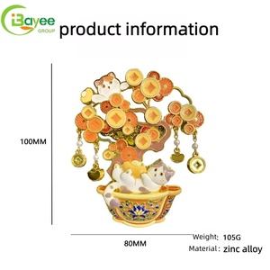 Imán de Refrigerador 3D con Diseño de Árbol de la Fortuna, Ecológico, Duradero y Brillante, Personalizado de Fábrica OEM/ODM, Regalo - Product Image 2