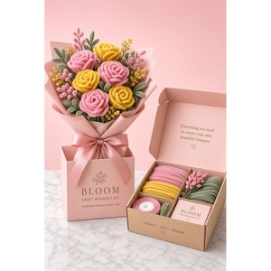 Kit de Manualidades con Limpiapipas para Hacer Ramos Tropicales, Set de Tallos de Chenilla para Hacer Flores con Instrucciones Paso a Paso - Product Image 2