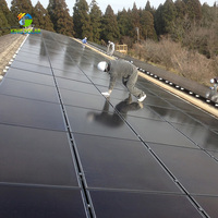 Système de montage solaire KINGSOLAR pour toit en tôle ondulée CE ISO OEM Factory