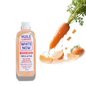 Aceite de Zanahoria Concentrado con Vitamina C, Orgánico, Vegano, Herbal, Clarificante, Súper Rápido, <span class=keywords><strong>Triple</strong></span> Acción, Blanqueador y Reafirmante, NOW White - Product Image 1