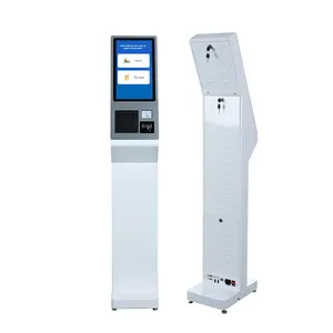 15,6 "21,5" Bodenst änder Selbstbedienungs-Touchscreen All-in-One-Self-Service-Bestell zahlungs kiosk mit 58-mm-Drucker/QR