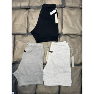 Pantalones Cortos y Camiseta para Hombre Essenti, Color Avena Claro y Avena Oscuro, Camiseta Elástica de Manga Corta, Venta al Por Mayor - Product Image 1